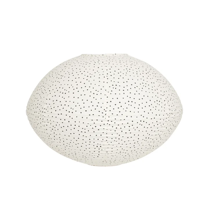 Moyo Lampenkap, Ø 44 x 31 cm, gebroken wit / zwart door OYOY