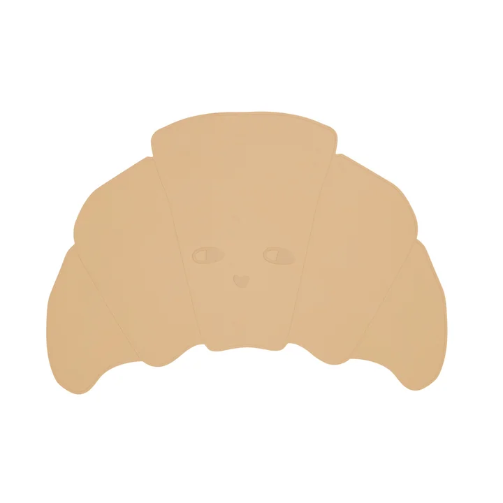 Placemat, croissant, donkere karamel door OYOY