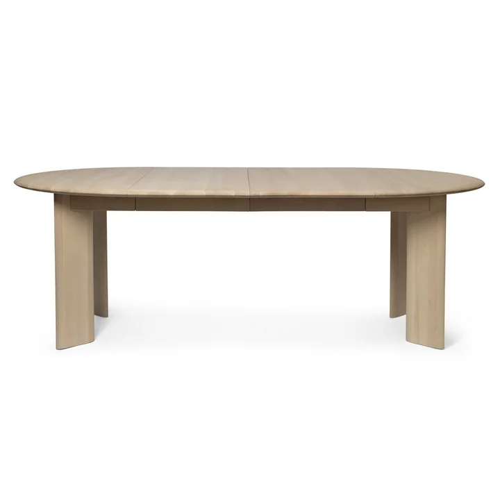 Ferm Living - Bevel uitschuifbare tafel, beuk wit geolied