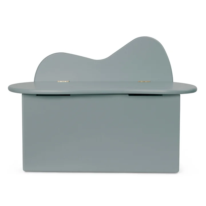 Slope Opbergbankje van Ferm Living in de kleur storm