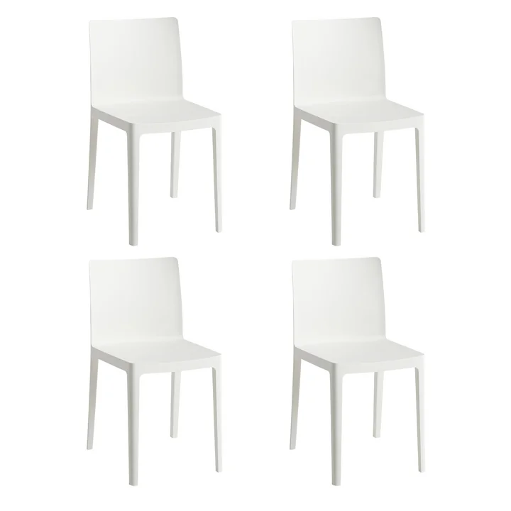 HAY - Élémentaire Chair crème wit (set van 4)