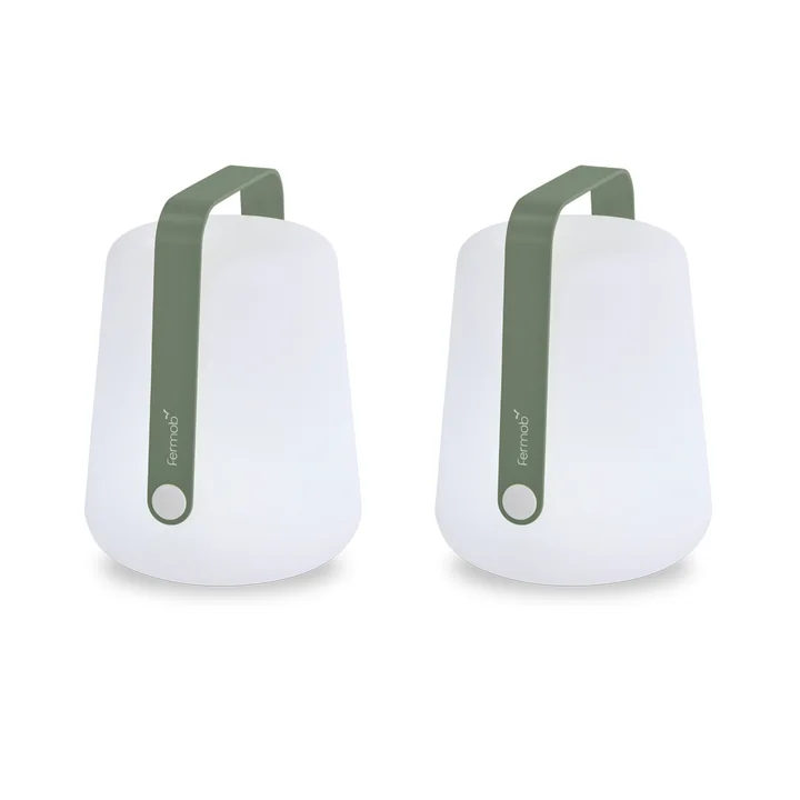 Fermob - Balad LED-batterijlamp, H 25 cm, cactus (set van 2)