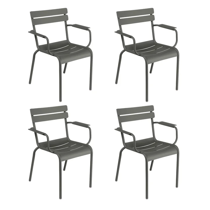 Fermob - Luxembourg Fauteuil, rozemarijn (set van 4)