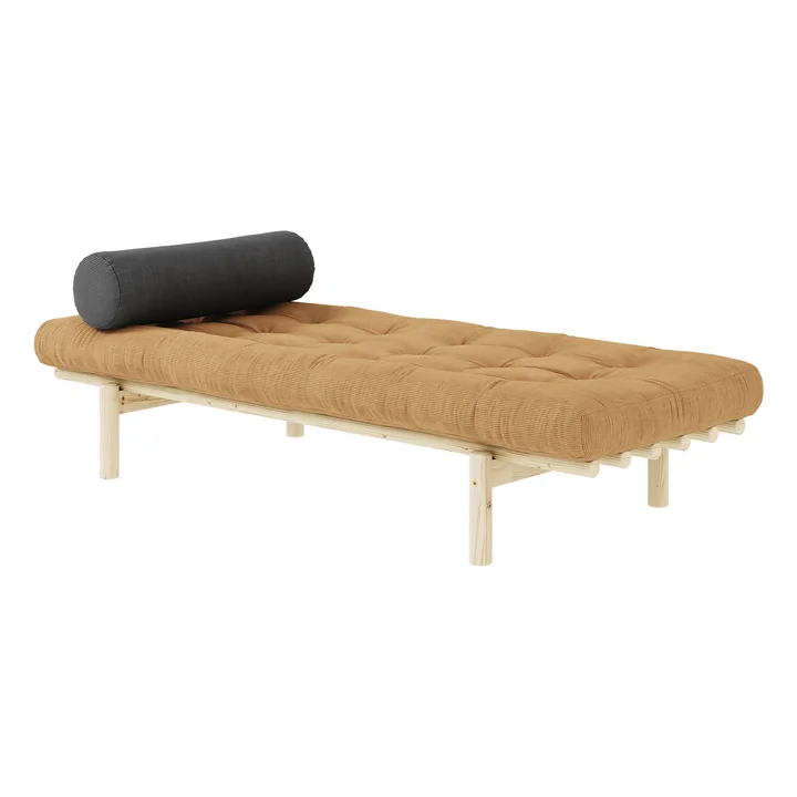 Next Daybed van Karup Design in de uitvoering naturel pine / fudge brown (515)