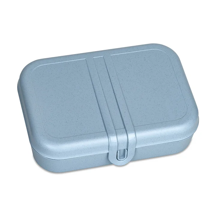 Koziol - Pascal L Lunchbox met vakverdeling, nature bloem blauw
