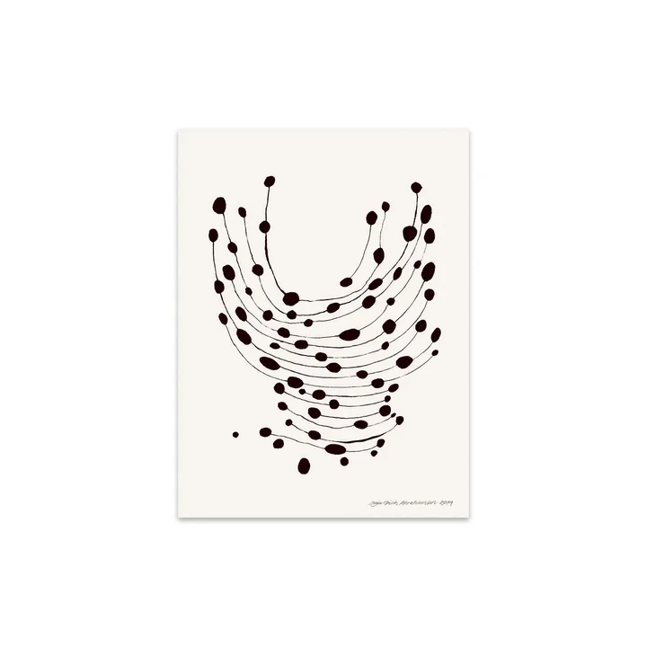 Dancing Dots van Leise Dich Abrahamsen, 30 x 40 cm van The Poster Club