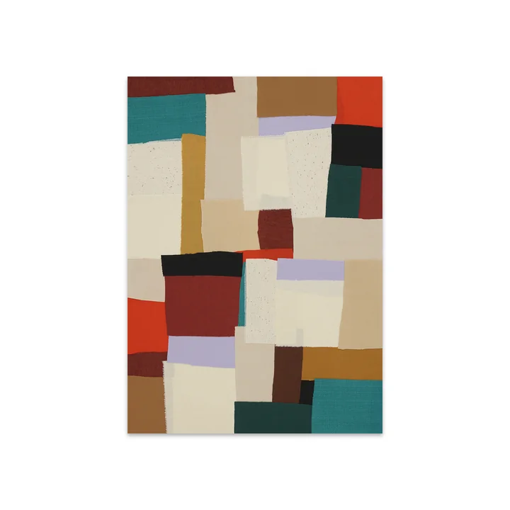 Fields door Atelier Cph, 50 x 70 cm door The Poster Club