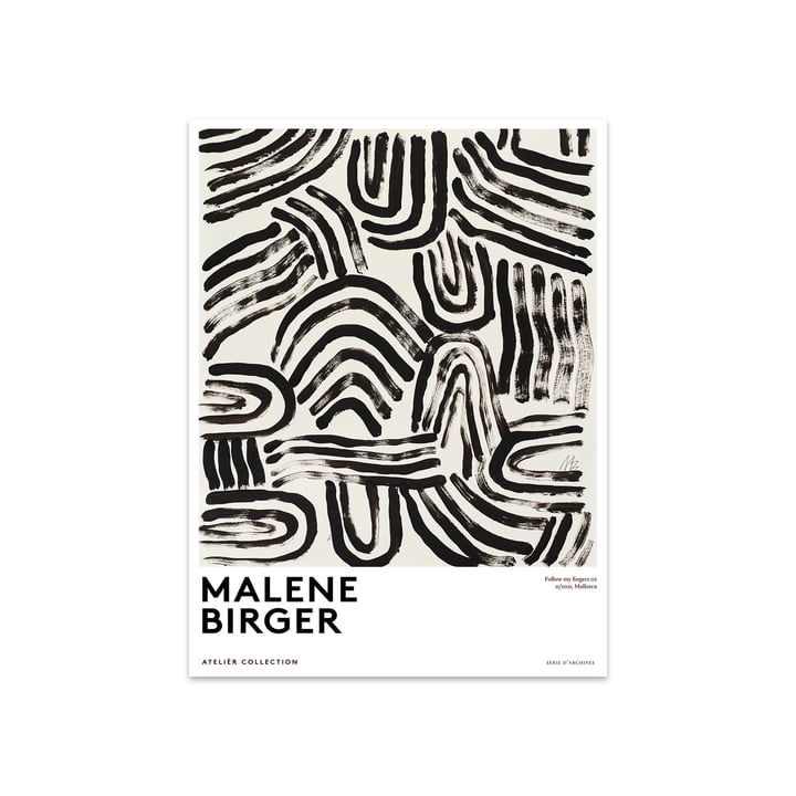 Follow My Fingers van Malene Birger, 50 x 70 cm van The Poster Club