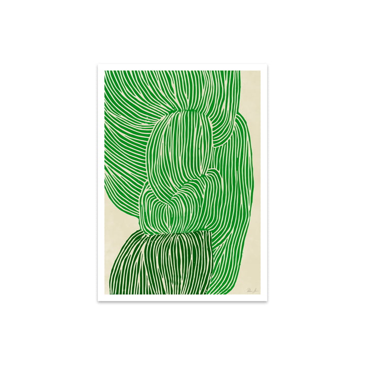 Green Ocean door Rebecca Hein, 40 x 50 cm door The Poster Club