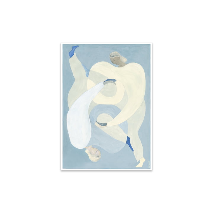Hold You - Blue door Sofia Lind, 30 x 40 cm