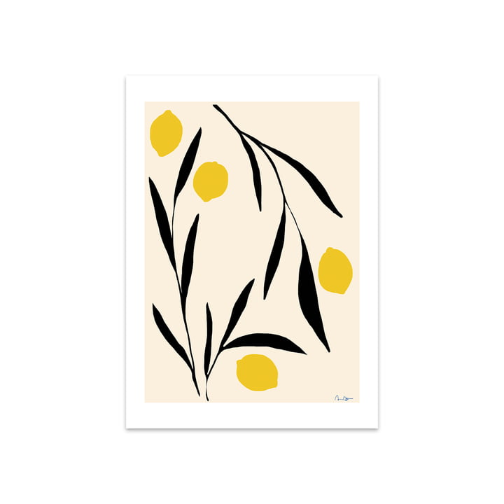 Lemon door Anna Mörner, 50 x 70 cm