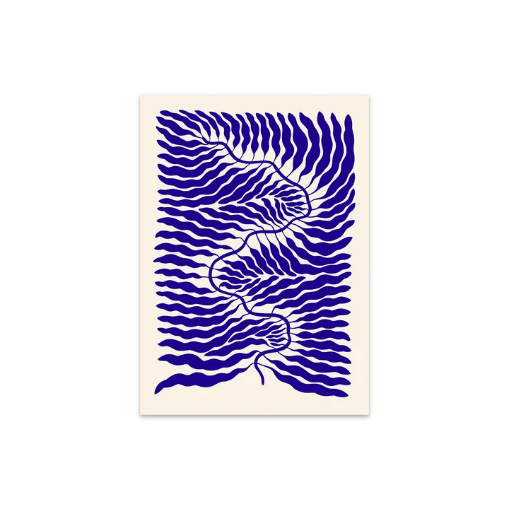 Little Blue door Linnéa Andersson, 30 x 40 cm door The Poster Club