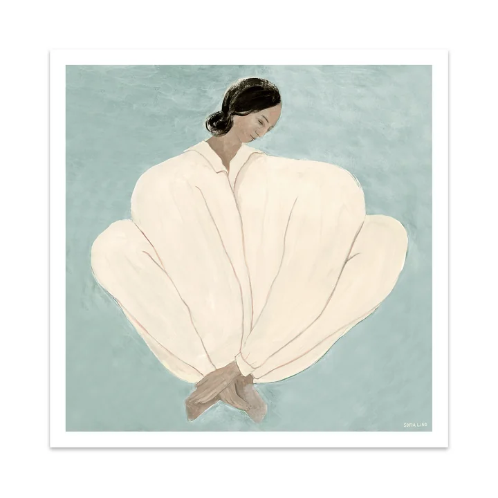 Meet Me At Jaurés door Sofia Lind, 100 x 100 cm