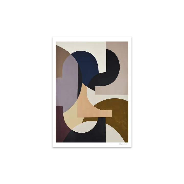 Rosa door Berit Mogensen Lopez, 30 x 40 cm door The Poster Club