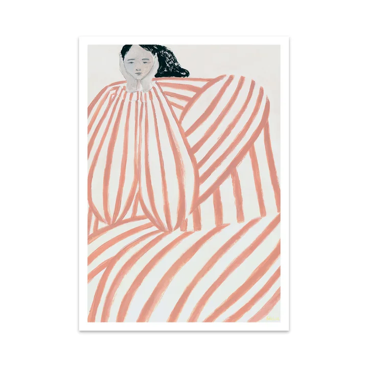 Still Waiting door Sofia Lind, 70 x 100 cm