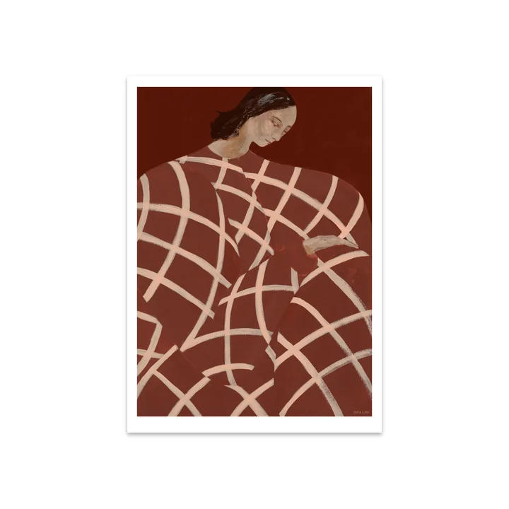 Waiting At Art Et Métiers door Sofia Lind, 50 x 70 cm