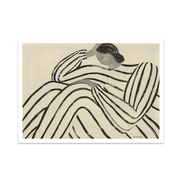 Waiting door Sofia Lind, 70 x 100 cm