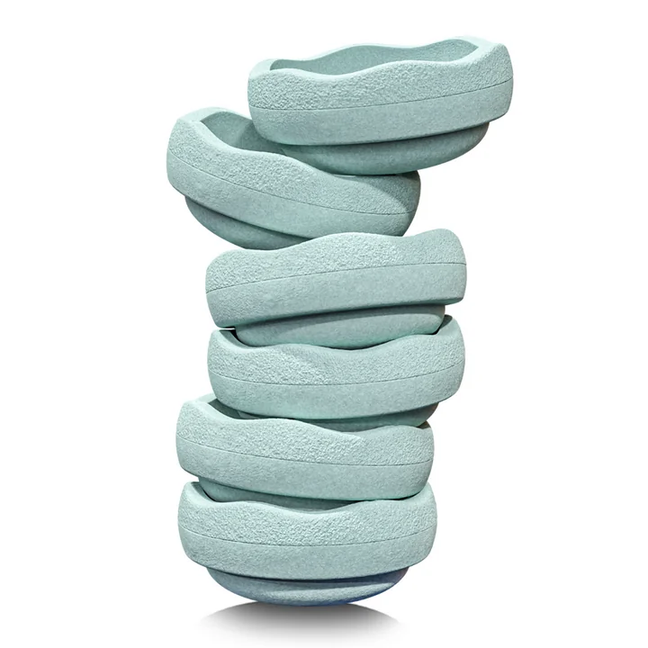 Stapelstein® Original ocean - munt (set van 6)