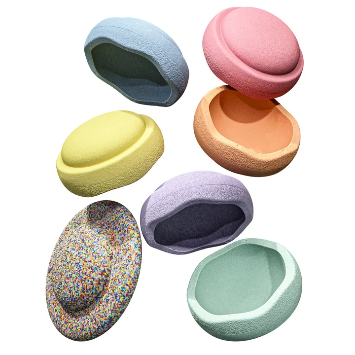 Stapelstein® - Set Rainbow pastel multicolour