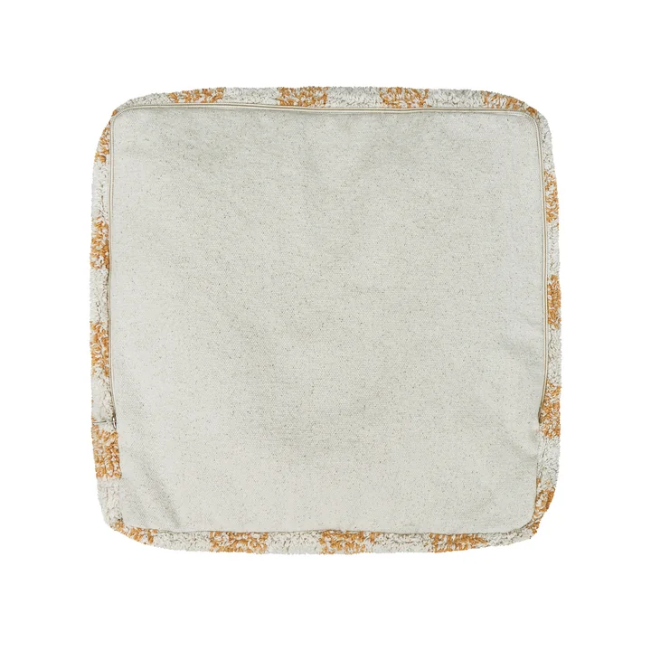 Vichy Poef, 40 x 40 cm, honing door Lorena Canals