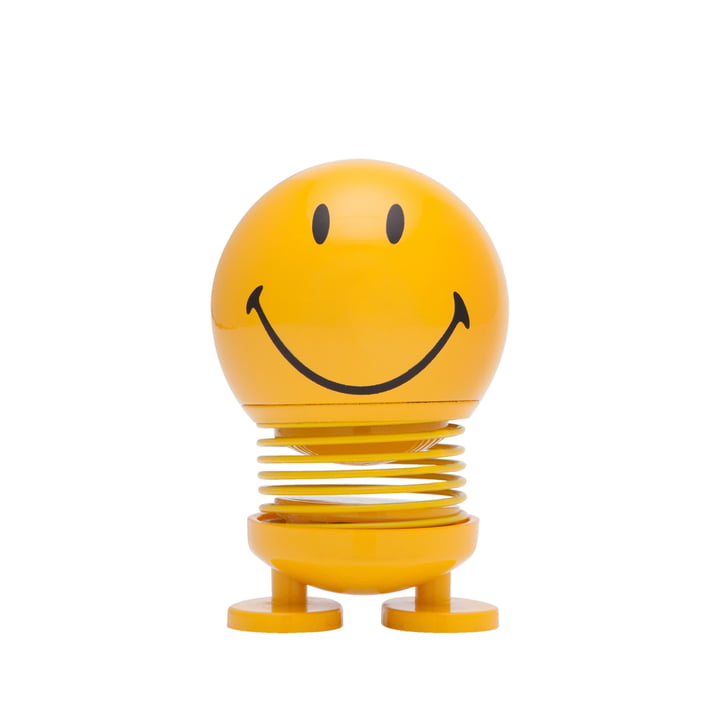 Hoptimist - Smiley Klein, geel