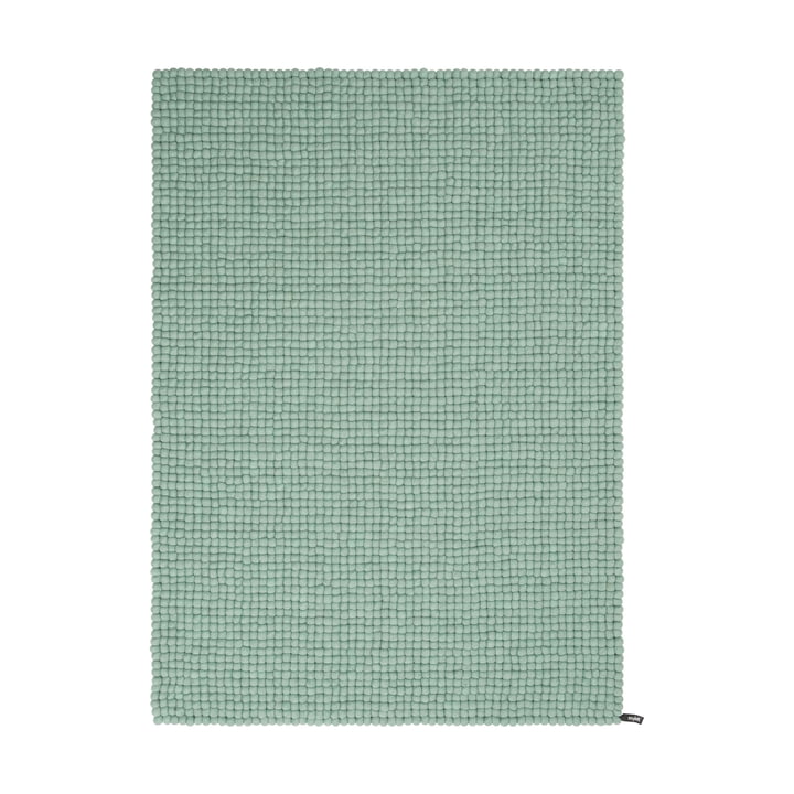 Fine Vilten bol vloerkleed van myfelt in de kleur turquoise