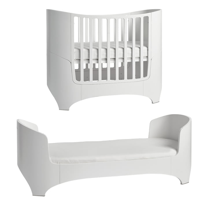 Classic & Leander - Baby Junior bed, 0 - 7 jaar, 120 - 150 x 70 cm, wit