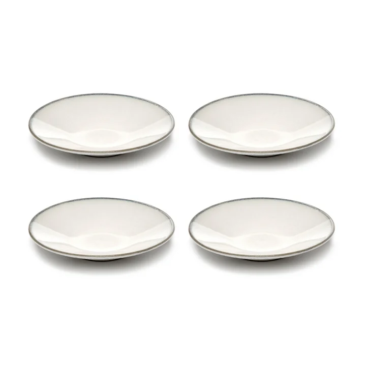 Inku Serax schotel in de kleur wit (set van 4)