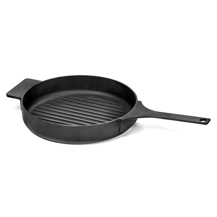 Surface Gietijzeren grillpan van Serax in de kleur zwart