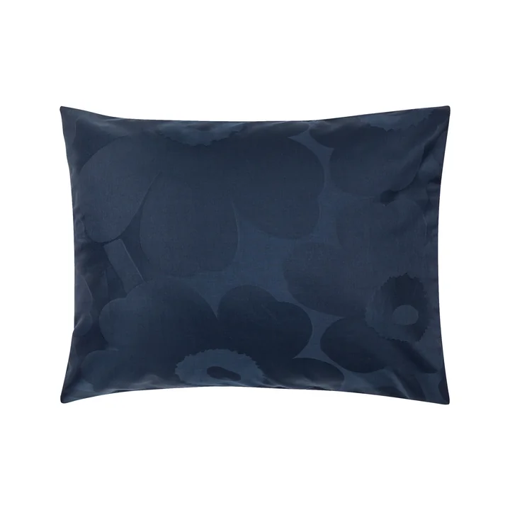Unikko Kussensloop, 60 x 63 cm, donkerblauw / blauw van Marimekko