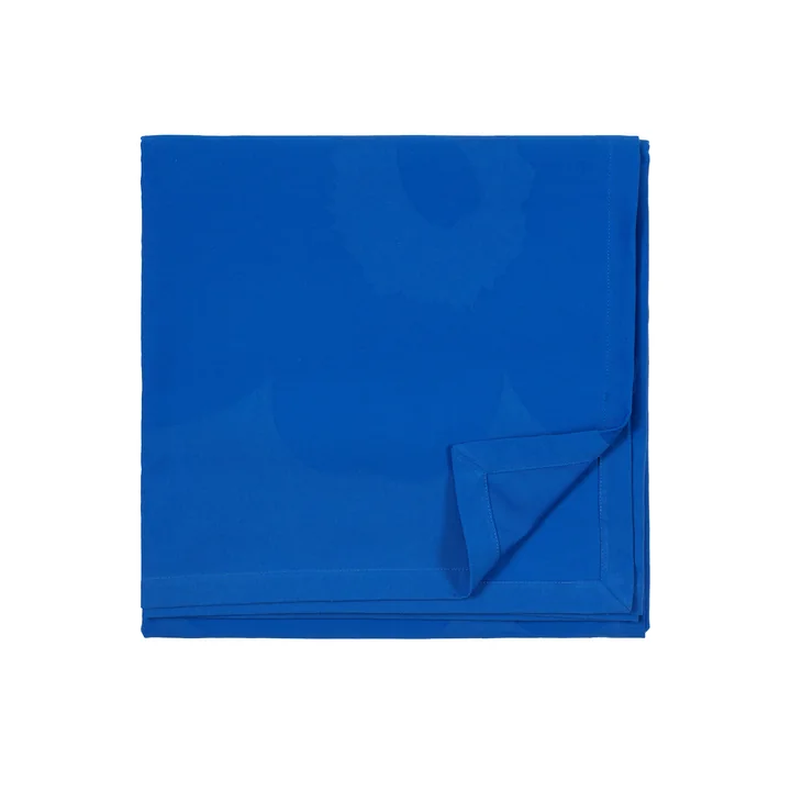 Unikko Tafelkleed, 140 x 250 cm, donkerblauw / blauw van Marimekko