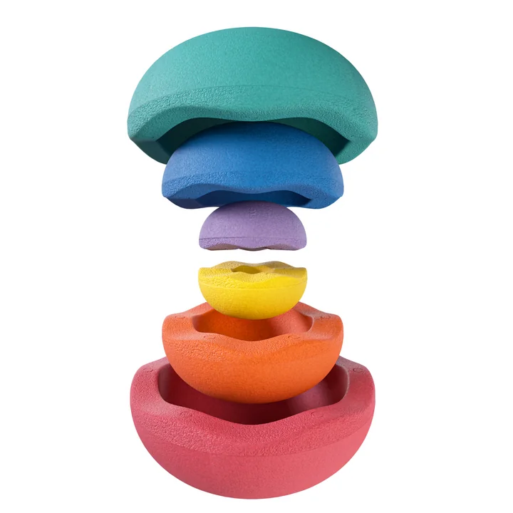 Stapelstein® - Inside rainbow classic, multicolour (set van 6)