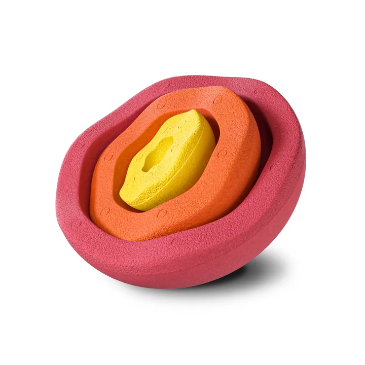 Stapelstein® - Inside warm classic, rood/oranje/geel (set van 3)