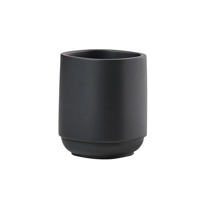 Zone Denmark Time - Tandenborstel beker, zwart