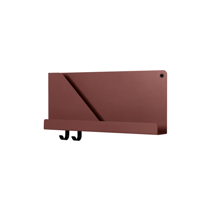 Muuto - Gevouwen planken 51 x 22 cm, dieprood