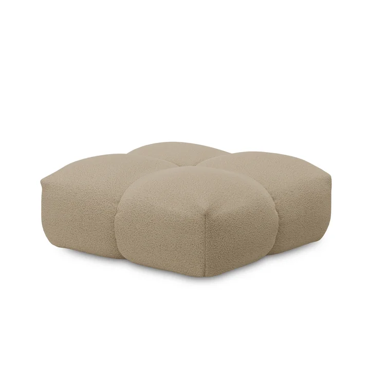 OUT Objekte unserer Tage - Sander Pouf Large, zand (Hug Me 071 by Chivasso)