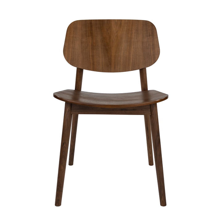 Studio Zondag - Baas Dining Chair Massief en fineer, geolied notenhout