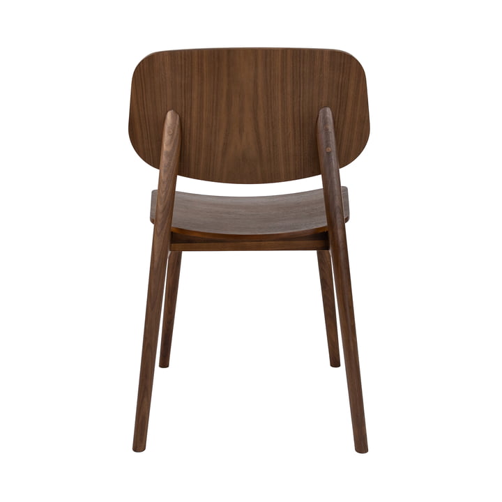 Studio Zondag - Baas Dining Chair Massief en fineer, geolied notenhout