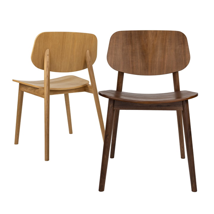 Studio Zondag - Baas Dining Chair Massief en fineer, geolied eiken