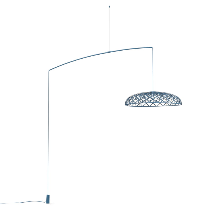Flos - Skynest Motion LED hanglamp, blauw toermalijn
