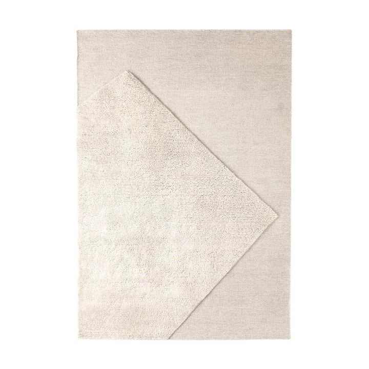 Oblique Een wollen vloerkleed, 170 x 240 cm, ivoor door Nanimarquina