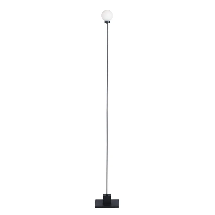 Northern - Snowball Vloerlamp H 117 cm, zwart / staal