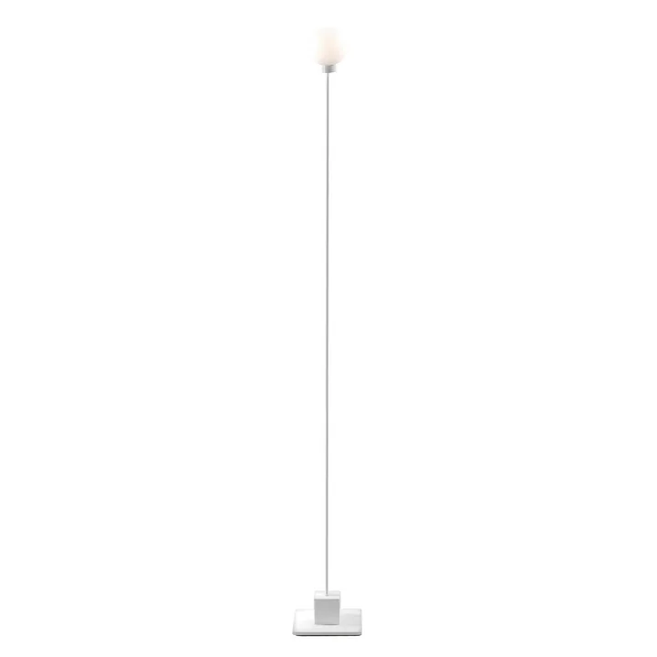 Northern - Snowball Vloerlamp H 117 cm, wit / staal
