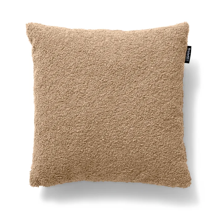 freistil - 173 Kussen (Teddy Edition), 35 x 35 cm, bruin-beige (6533)