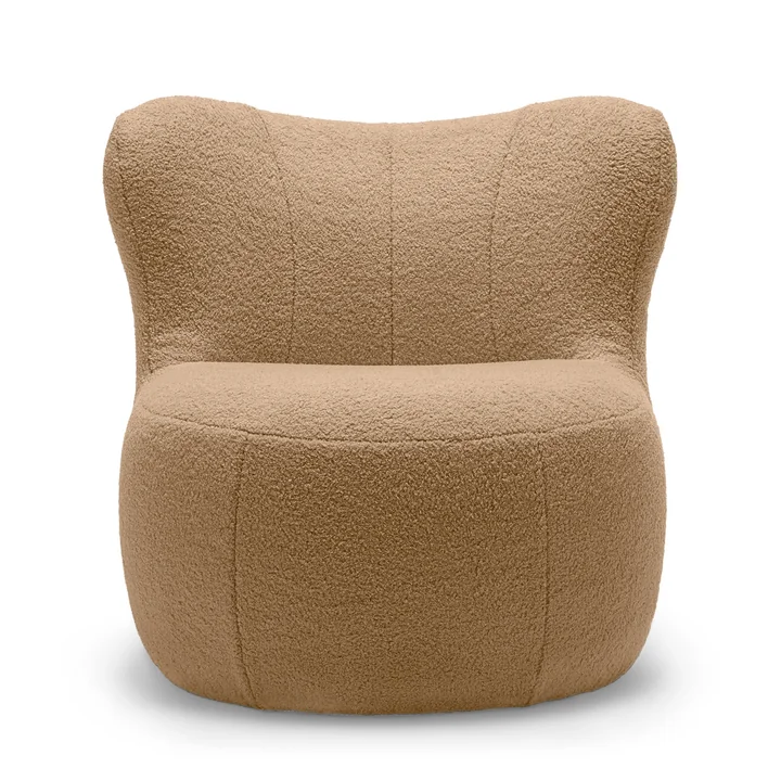 freistil - 173 Fauteuil (Teddy Edition), bruin beige (6533)
