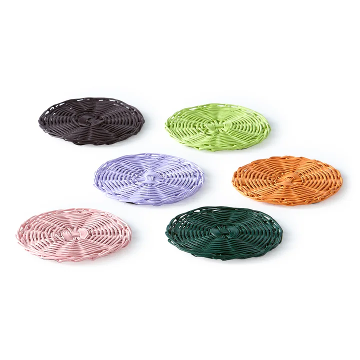 Bakkie Pols Potten - Mand, veelkleurig (set van 6)