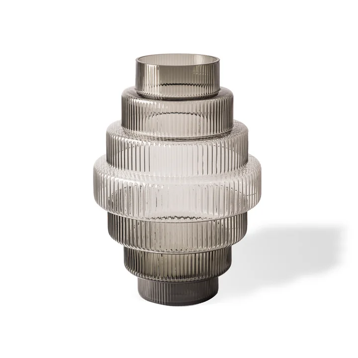 Steps Vaas S, grijs van Pols Potten