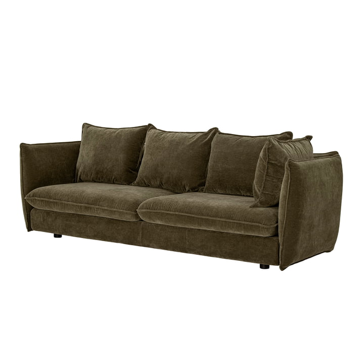 Bloomingville - Austin Sofa, groen, gerecycled polyester