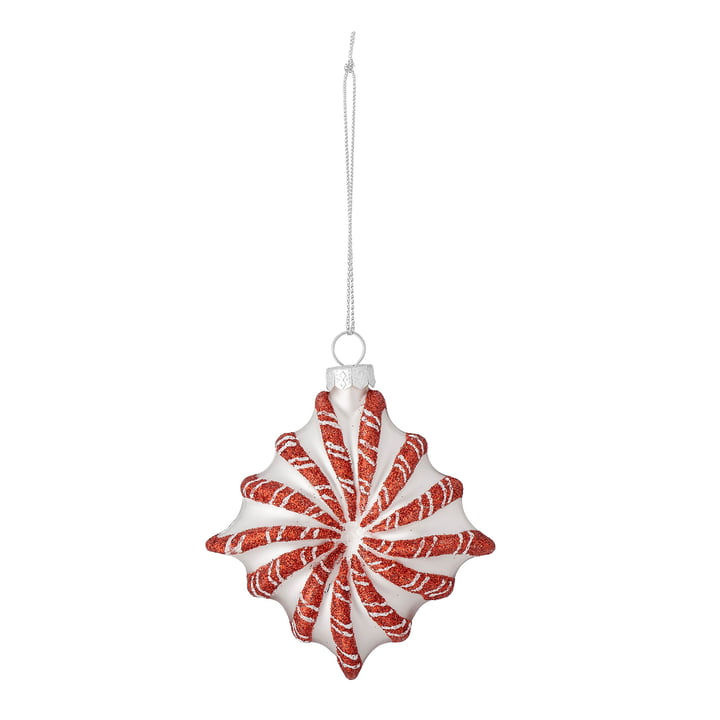 Bloomingville - Candy Ornament, wit