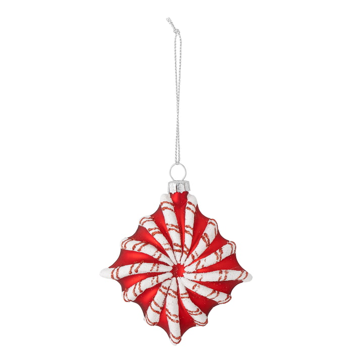 Bloomingville - Candy Ornament, rood